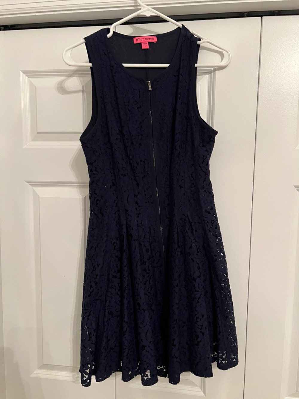 Betsy Johnson navy blue dress